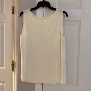 Dress Barn women’s dress tank cream 14/16